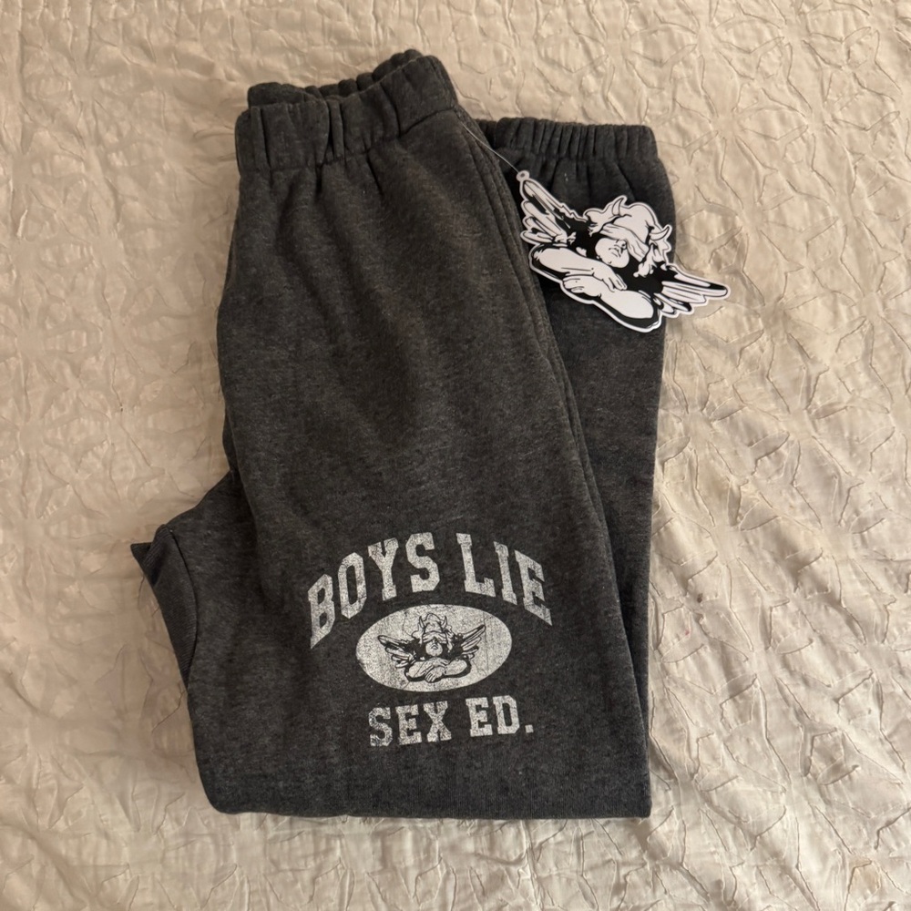 Boys Lie Charcoal Kids Joggers